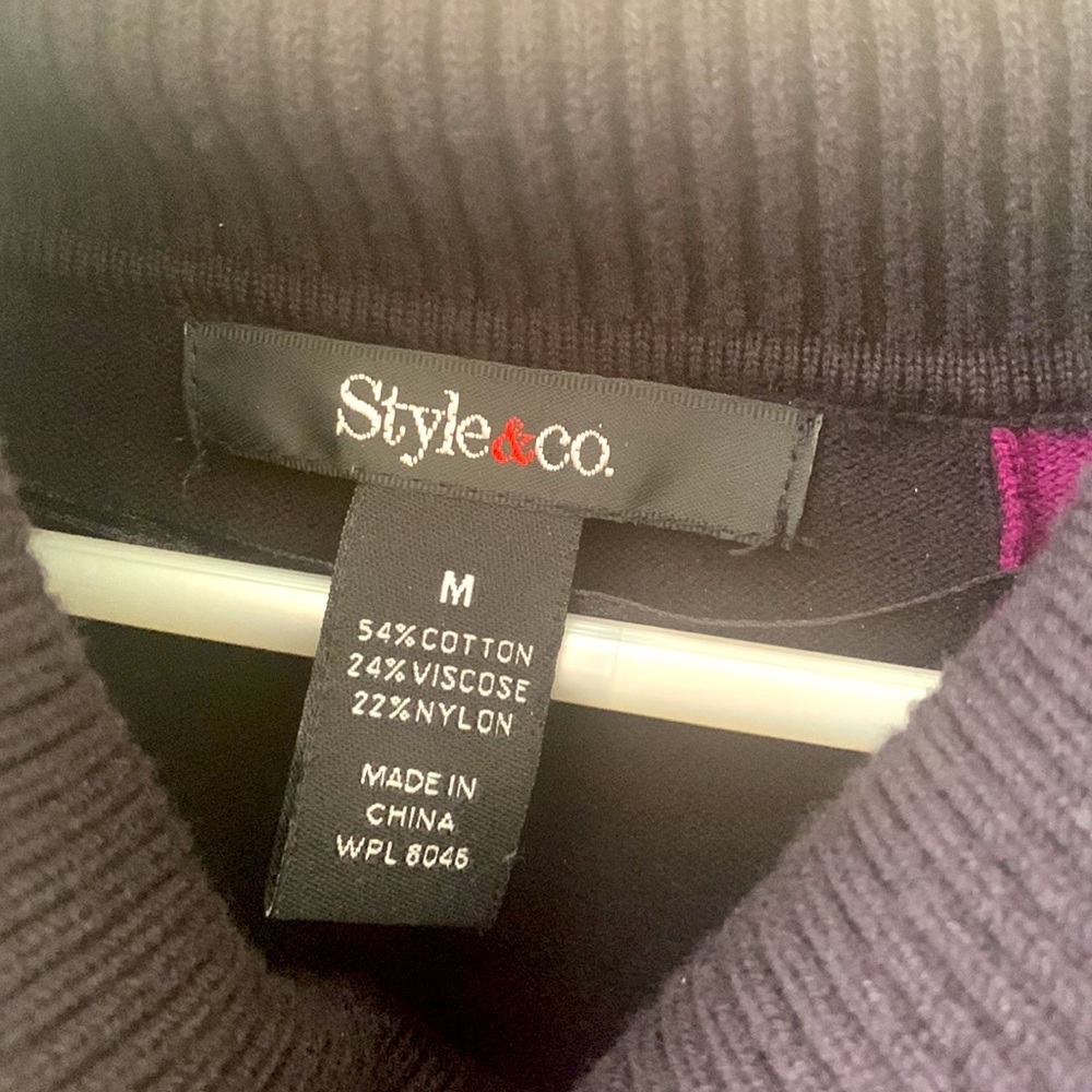 🌸Style & Co Sweater- Size M🌸 - Picture 6 of 6